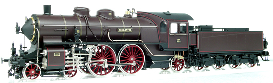 Micro Metakit 08102H - German Steam Locomotive P4 of the Royal Bavarian Railroad